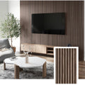 TimberWall™ Premium Acoustic Slat Wall Panel — Natural Oak (2.7 × 1.10 m)